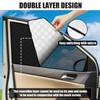 ZATOTOO Car Window Shades for Toyota RAV4 2019-2024 Sun Shade