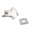 Broco Window Lock, Bolt Lock, Zinc Alloy Safety Pull Ring,