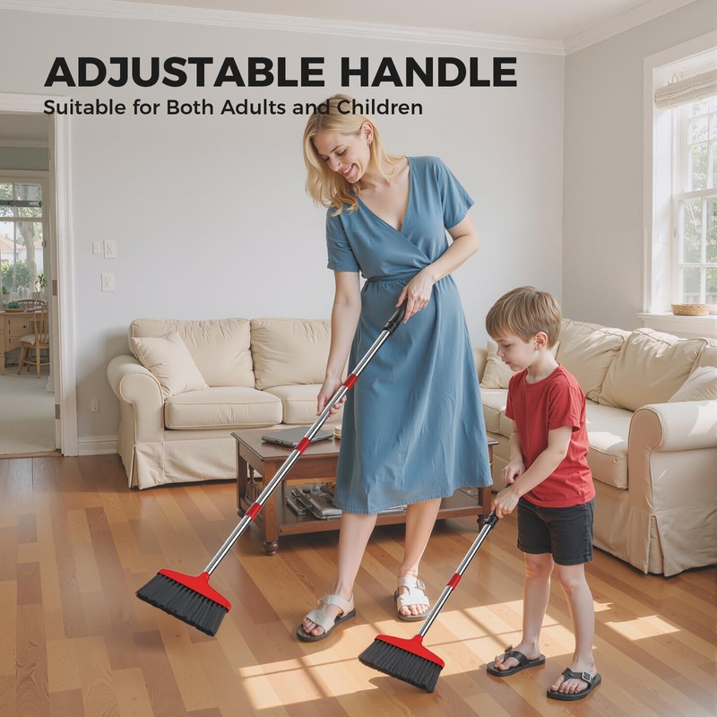 Handy Broom, Indoor/Outdoor Brooms, Duty Kitchen Broom, for Home Garage