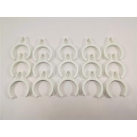 Pool cover clip for 44mm rail (e.g. INTEX), time saver, wind prevention (15 pcs)