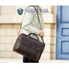 STAR VISTA Sforza Large 18" Laptop Messenger Bag, Full Grain