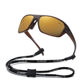 Bevi Polarized Sports Sunglasses for Women and Men Driving Shades Cycling Running UV Protection 2734C3