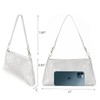 Valleycomfy Cluthes Women's Clutch Elegant Bridal Bag Diamond Handbag Wedding
