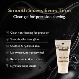 DandyMen DandyMen Shave Gel C Precision Shave with Hydration C 5 oz