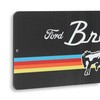 Ford Bronco Retro Stripe Metal Sign - Classic Bronco Wall