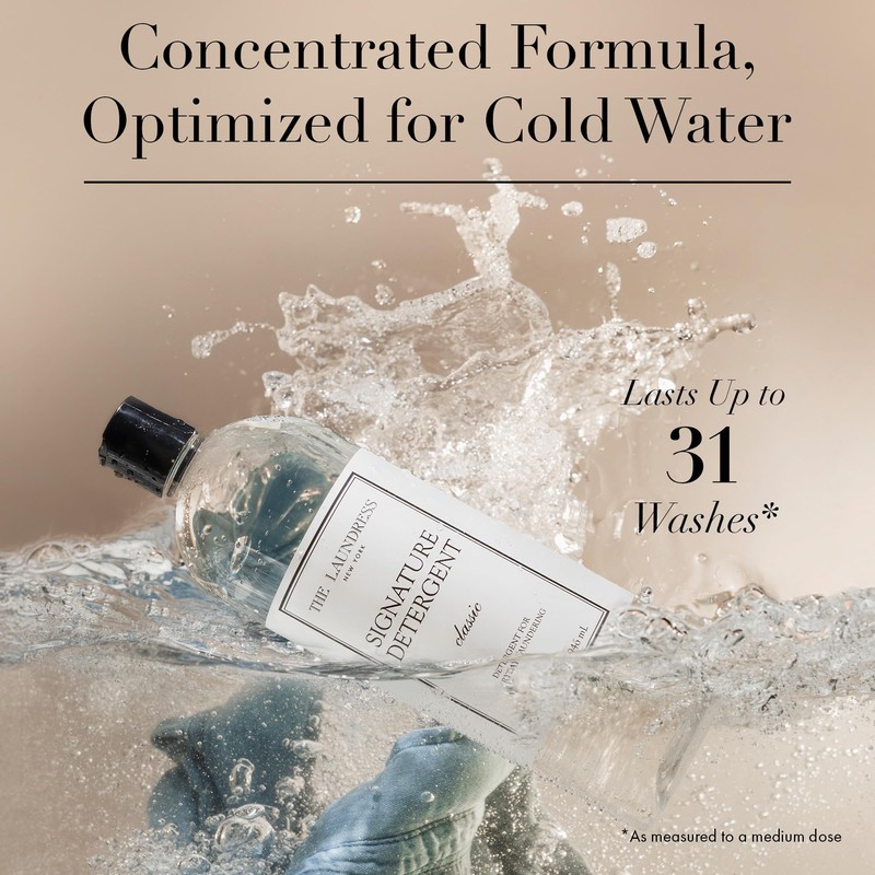 The Laundress Luxury Laundry Detergent, 31 Loads, Scented Signature Classic