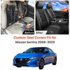 FiveFox Fit Sentra Car Seat Covers for Select Nissan Sentra