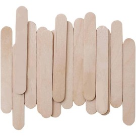 PENGQIMM 200 Pack Wooden Multi-Purpose Popsicle Sticks,Natural Wooden Lollipop Sticks, Lolly Sticks for Craft Wooden Lollipop Sticks for Sports, Natural Craft, etc.