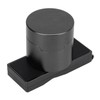 Magnetic Billiard Chalk Holder, Portable Pool Cue Chalk Case, Round