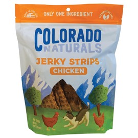 Colorado Naturals Chicken Jerky Strips Dog Treats, 16 oz – All-Natural, Made in USA, No Fillers or Preservatives – Promote Bone and Joint Health