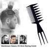 PSOWQ 3-in-1 Plastic Combs Detangling Wide Tooth Comb Antistatic Hair