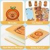 B1ykin Notebook Sticky Notes Stationery Set, 6Pcs Hardcover Ruled Journal