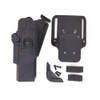 MASTERFIRE Rapid Deploy Type Holster, Black (Black)