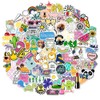 100Pcs Cartoon Stickers-Cute Vsco Waterproof DIY Stickers for Laptop Guitar