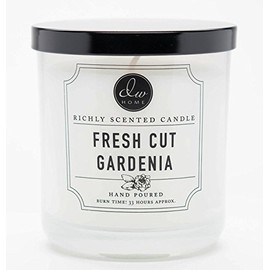 DW Home Fresh Cut Gardenia Scented 9.69 oz. Single Wick Candle by DW Home