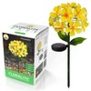 Touch Of ECO FLORALITE - Lámpara solar LED de metal