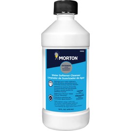 Morton MWSC Universal Water Softener Cleanser – Removes Iron, Sediment & Rust Buildup – Cleans Resin Bed & Valve System – Compatible with Most Water Softener Brands
