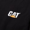 Caterpillar Men's Trademark Banner Long Sleeve Tee Shirts with Center