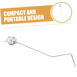 VICASKY Clarinet Music Clip Holder Portable Piccolo Music Clamp for Marching Bands for and Practice Sessions