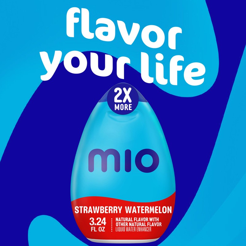 mio Strawberry Watermelon Flavored with other natural flavor Liquid Water