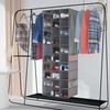 coastal rose Hanging Shoe Organizer, 30 Sections Hanging Shoe Organizer