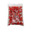 Wire End Ferrules Partially Insulated Red 10 mm² x 12