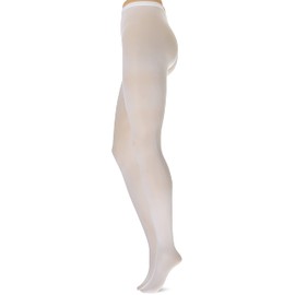 Capezio Women's Ultra Soft Transition Tight, White, Large/X-Large
