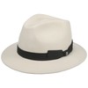 LIERYS White Patterson Traveller Wool Hat - White Hat -