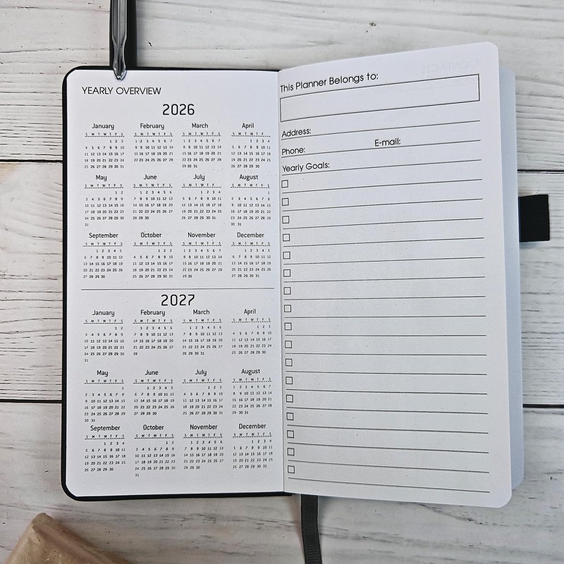 Diary 2026-2027 - 18 Month Mid Year Diary from Jul.