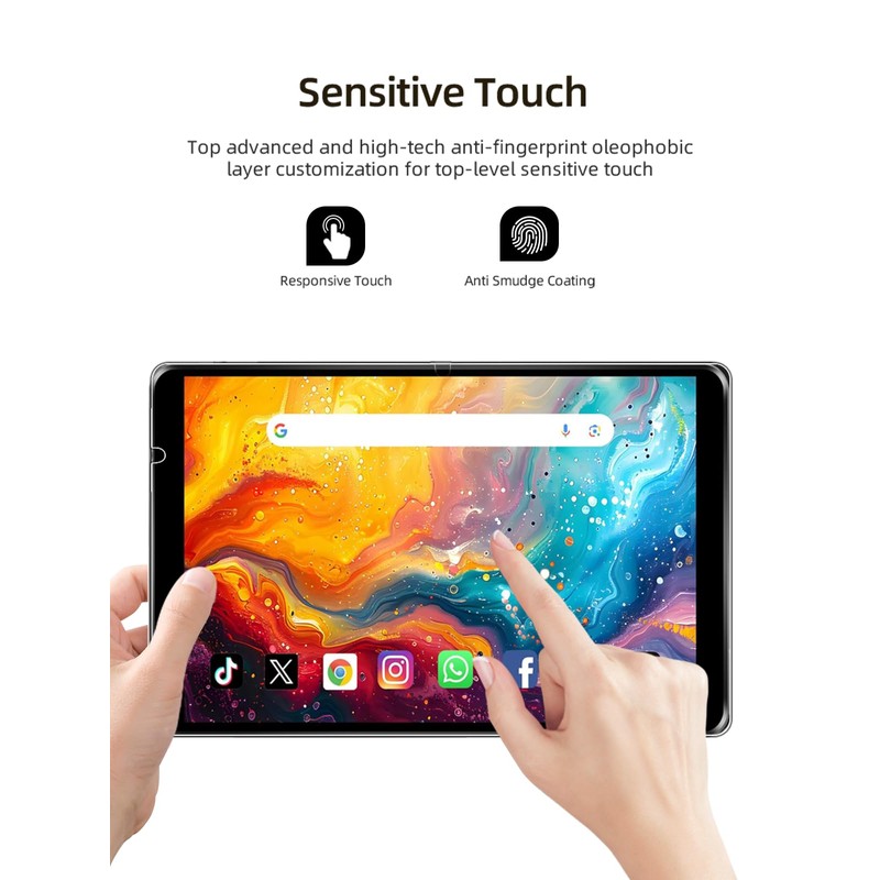 Screen Protector for HAOVM M8 Android 14 Tablet 8 inch