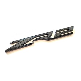 1x Rear Tailgate ZR2 Emblem Car Badge Logo Compatible with 2019-2025 Silverado Colorado (Glossy Black)