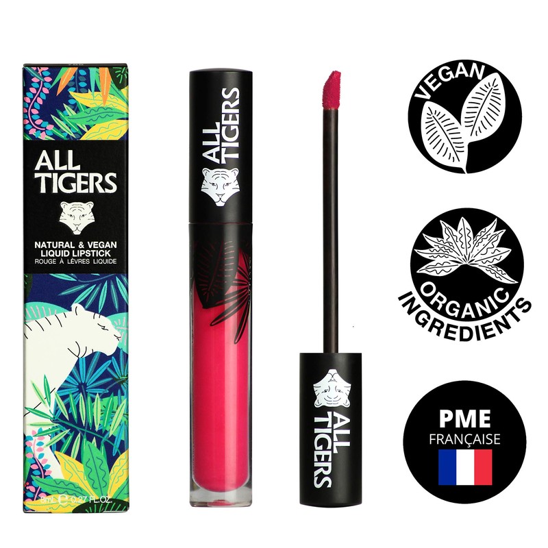 Liquid Lipstick – Matt, Vegan & Natural – Long Hold