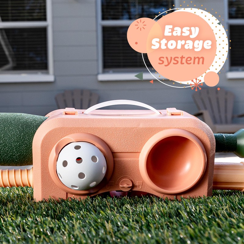 Franklin Sports USA Softball Kids Softball Batting Tee Set -
