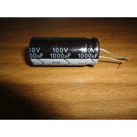 TAICON RADIAL ELECTROLYTIC CAPACITOR BY KC 1000MF100V 105 DEGREES USED IN VARIOUS APPS