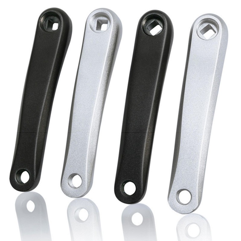 QIAMNI Bike Crank Arm Set Left 170mm Aluminum Single Speed
