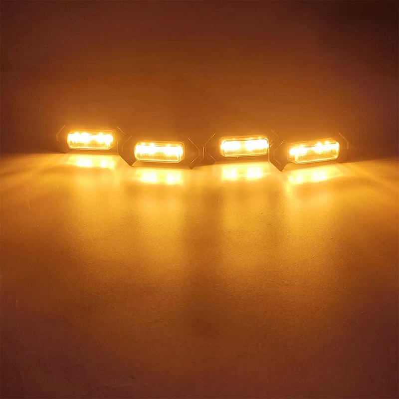 KEEPDSGN For Toyota Tundra Aftermarket RAPTOR Style Grill 4PCS LED