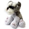 Schnauzer Cuddly Toy Dog Grey Plush Toy Cuddly Dog Tuska
