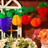 Outus 12 Pieces Fruit Party Decorations Hawaiian Table Centerpieces Pineapple