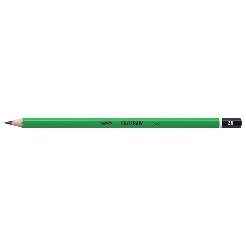 BIC Set of 3 Graphite Hexagonal Pencils CRITERIUM 550 Lead