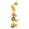 10Pcs Drum Set Lug Screw Replacement Metal Musical Instrument Drum