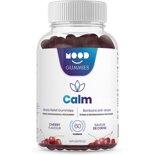 Mood Gummies Calm - 3000mg Sugar Free Ashwagandha Gummies -