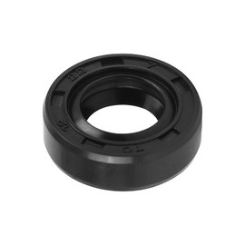 QUARKZMAN 1 Piece TC Shaft Sealing Ring Rubber Double Lip 12 x 22 x 7 mm for Motorcycle Crankshafts and Hydraulic Pumps Black