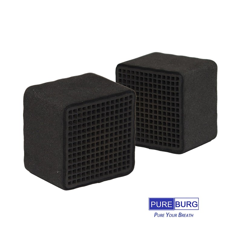 PUREBURG 2-Pack K-7774-NA Deodorizing Refill Carbon filter Compatible With Kohler