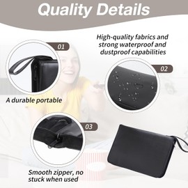 TEFGTER Bedside Storage Organizer Pocket with Fixed Strap，Bed Pockets Bedside Hanging Storage Couch Table Caddy Organizer Bag for Remotes Control Phone keys（12 Pockets ）