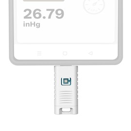 Keylimate Type-C Phone Thermometer for Android, Portable Phone Thermometer for Indoor or Outdoor Temperature,Humidity,Pressure.