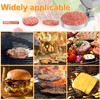 Eummy Burger Maker with 100 Wax Paper Adjustable Nonstick Hamburger