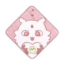 Chiikawa Towel Handkerchief Pink Chiikawa 41-1270080 Approx. 9.8 x 9.8 inches (25 x 25 cm)