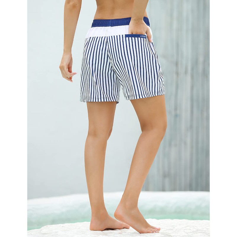 unitop Women's Paddle Board Shorts Quick Drying Hawaiian Bathing Suit
