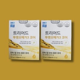 Cellonics Triad Transparent Omega3 Core 30 Capsules 2 Boxes / 셀로닉스 트리어드 투명오메가3 코어 30캡슐 2박스