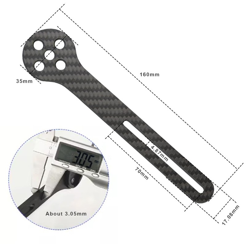 Alfa Pasca Integrated Handlebar Front Combination Mount for Wahoo/Garmin/Bryton Bicycle